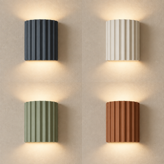 Lavisa - Modern Fluted Wall Sconce