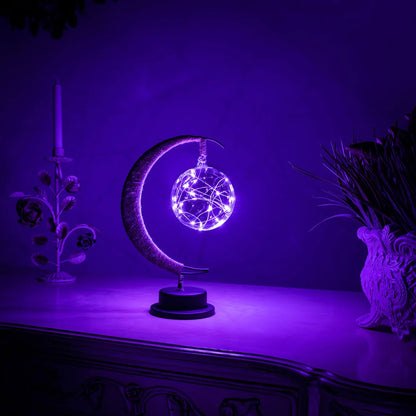 Lavisa 3D Printed Lunar Moon Lamp with Soft Ambient Glow (View 8)