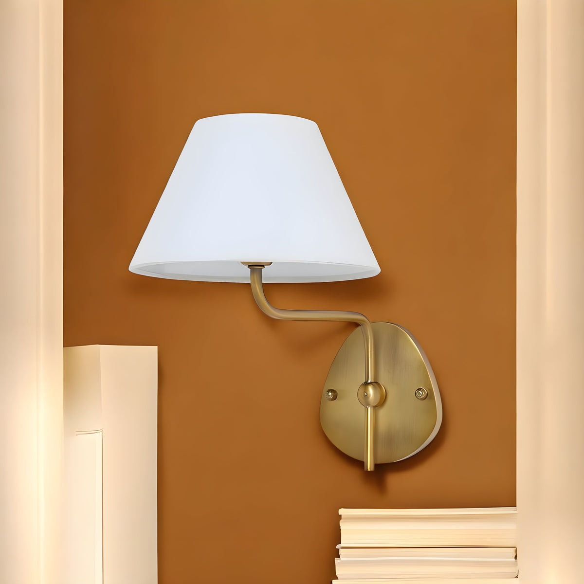 Lavisa - Classic Tapered Shade LED Wall Light