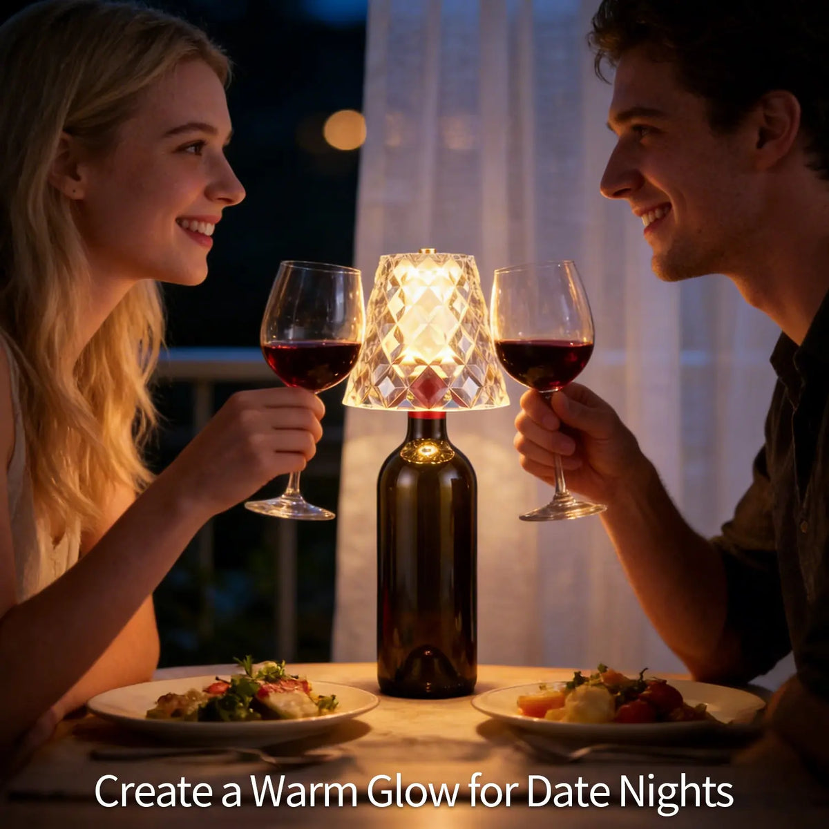 Lavisa - Wireless Bottle Accent Touch Lamp