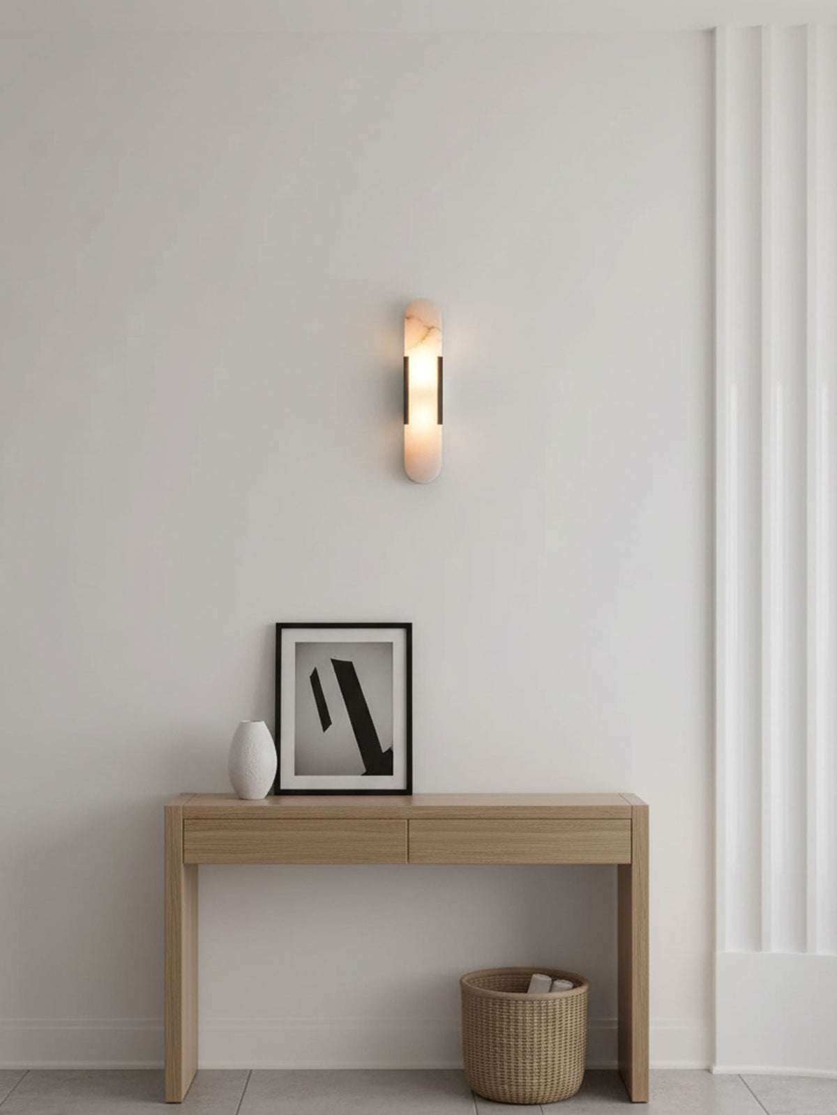 Lavisa - Modern Elongated LED Wall Light - Linear Wall Fixture