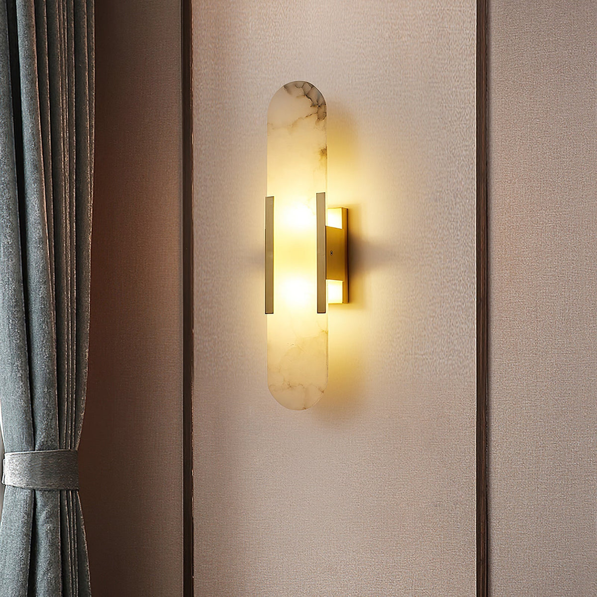 Lavisa - Modern Elongated LED Wall Light - Linear Wall Fixture