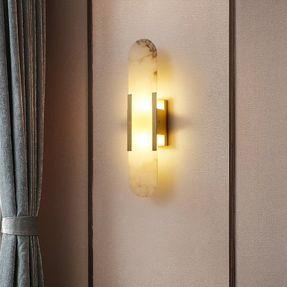 Lavisa - Modern Elongated LED Wall Light - Linear Wall Fixture