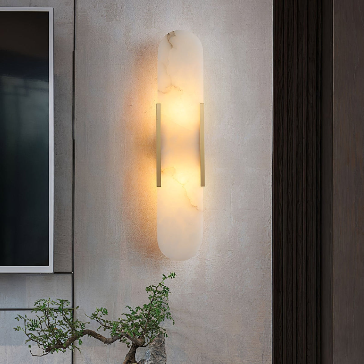 Lavisa - Modern Elongated LED Wall Light - Linear Wall Fixture