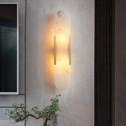 Lavisa - Modern Elongated LED Wall Light - Linear Wall Fixture