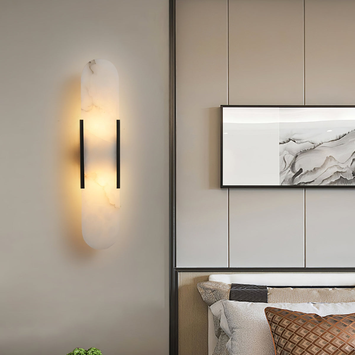 Lavisa - Modern Elongated LED Wall Light - Linear Wall Fixture
