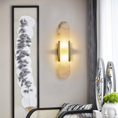 Lavisa - Modern Elongated LED Wall Light - Linear Wall Fixture