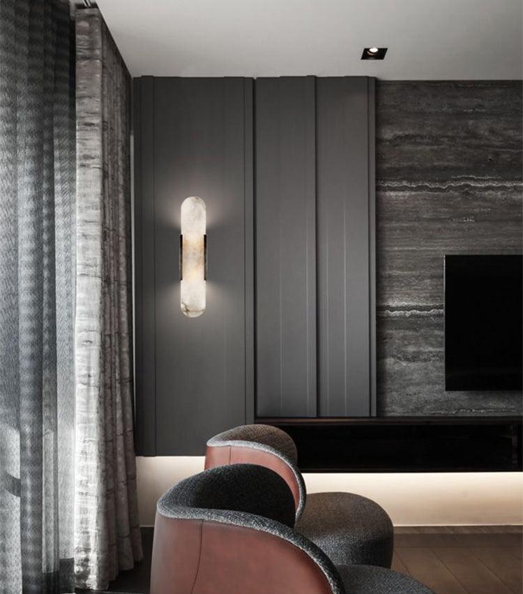 Lavisa - Modern Elongated LED Wall Light - Linear Wall Fixture