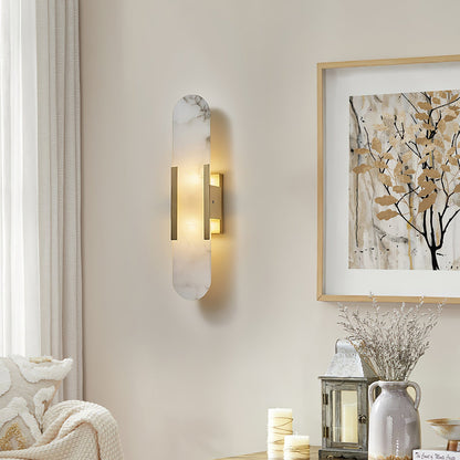 Lavisa - Modern Elongated LED Wall Light - Linear Wall Fixture