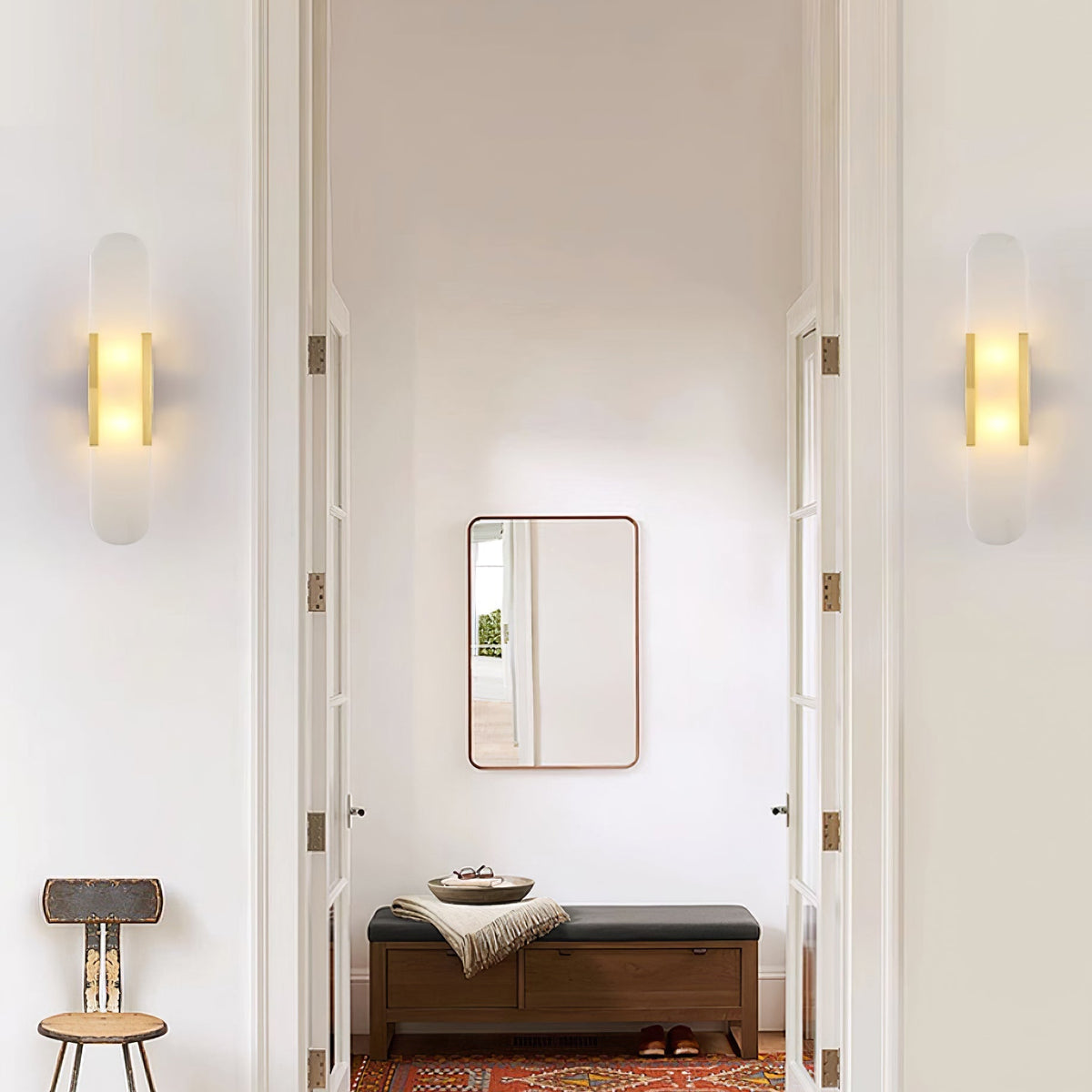 Lavisa - Modern Elongated LED Wall Light - Linear Wall Fixture