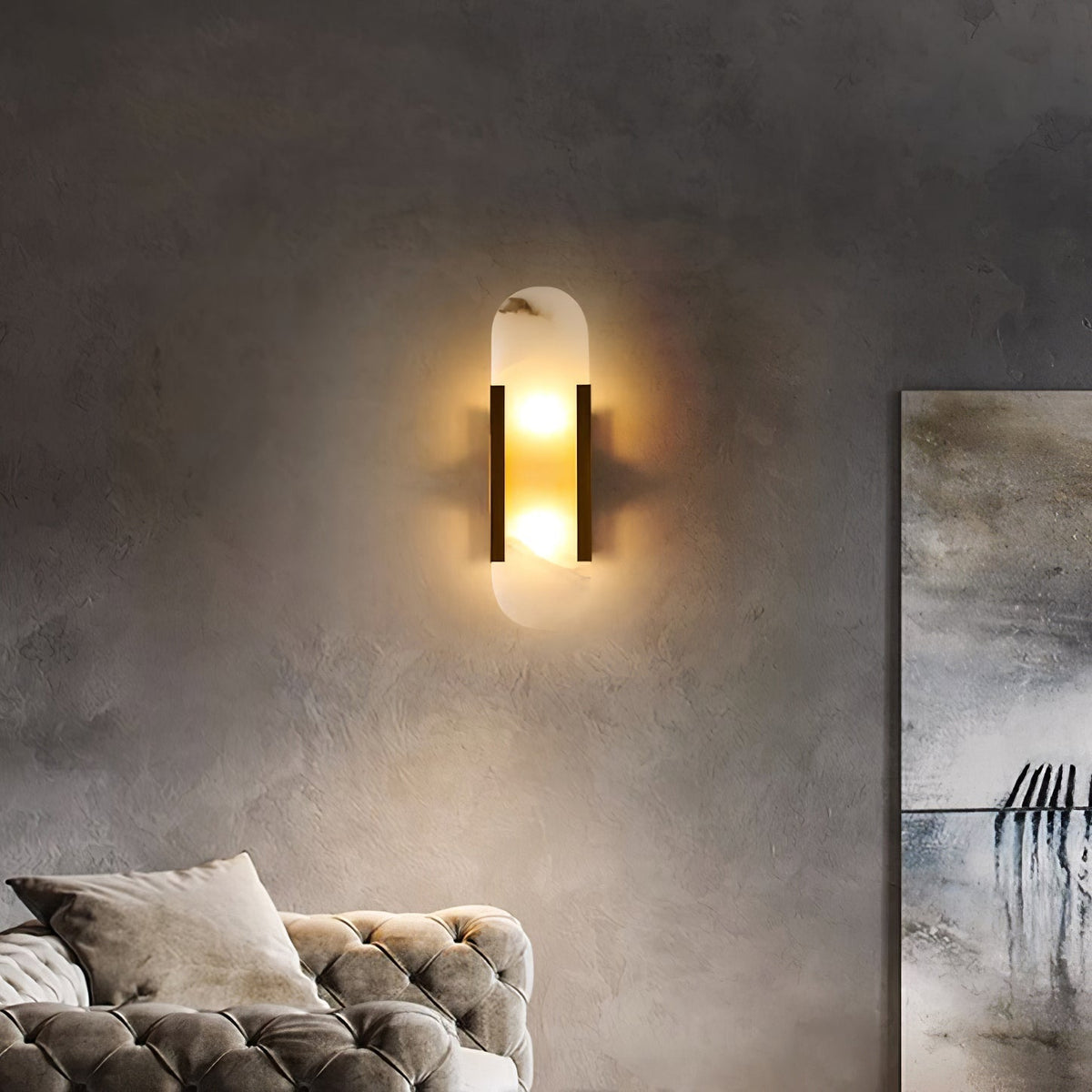 Lavisa - Modern Elongated LED Wall Light - Linear Wall Fixture