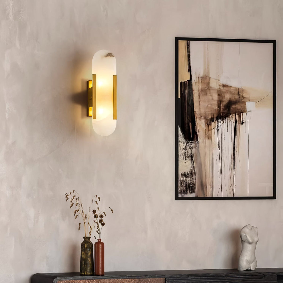 Lavisa - Modern Elongated LED Wall Light - Linear Wall Fixture