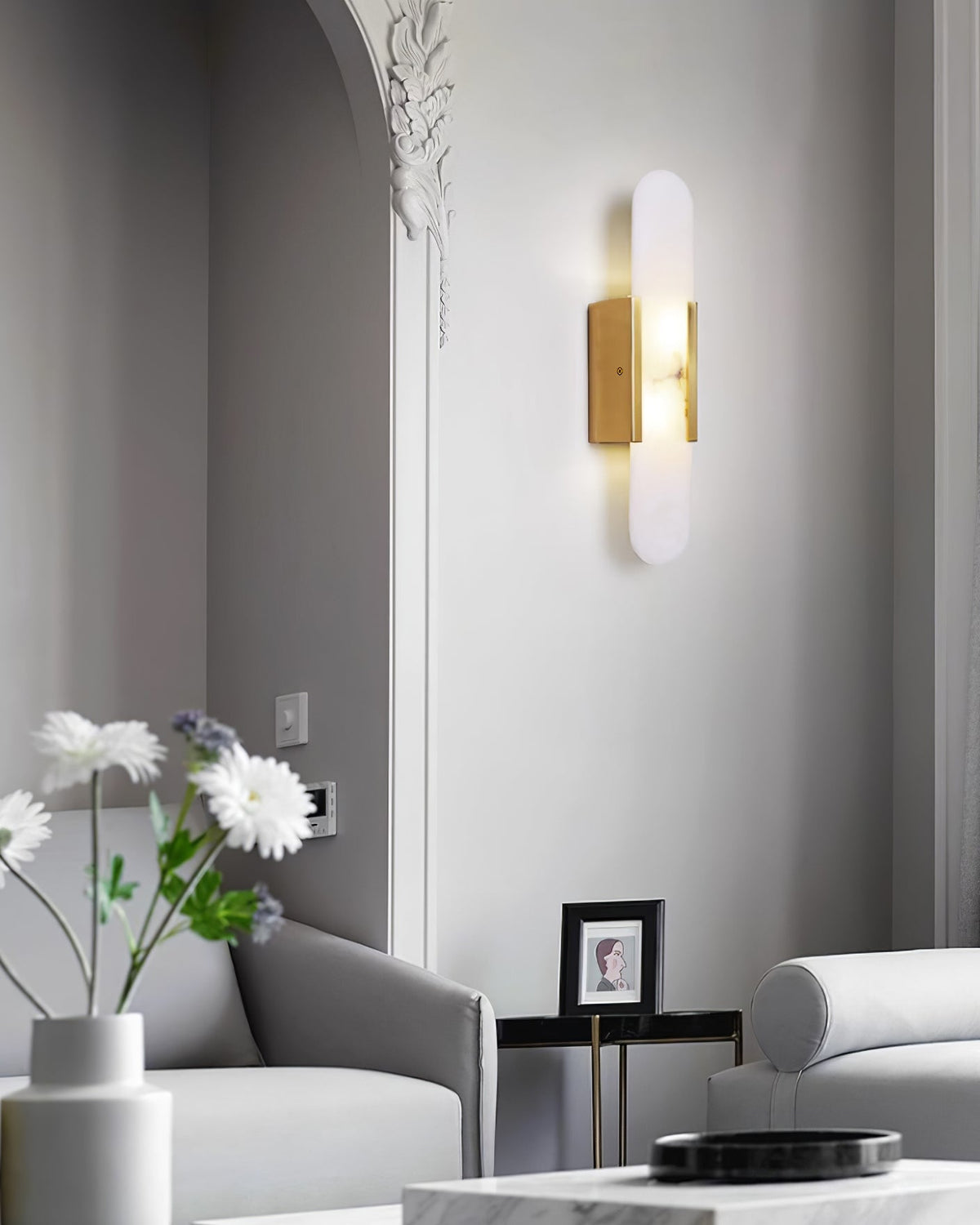 Lavisa - Modern Elongated LED Wall Light - Linear Wall Fixture