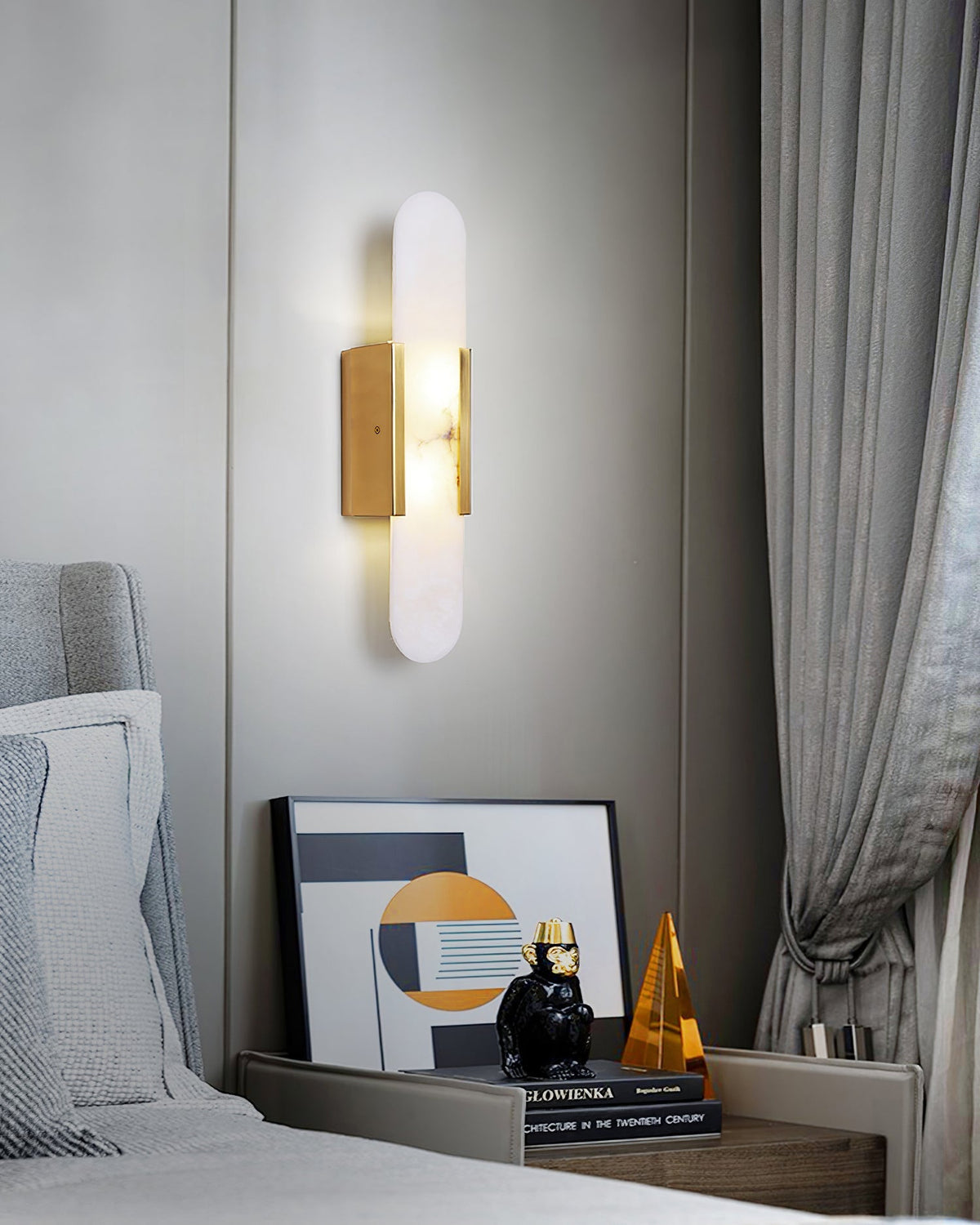 Lavisa - Modern Elongated LED Wall Light - Linear Wall Fixture