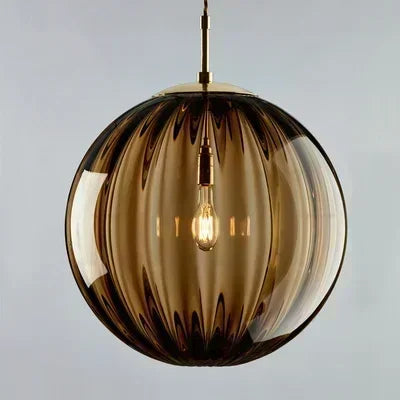 Lavisa Modern LED Ceiling Light with elegant glass design for home illumination - Blue