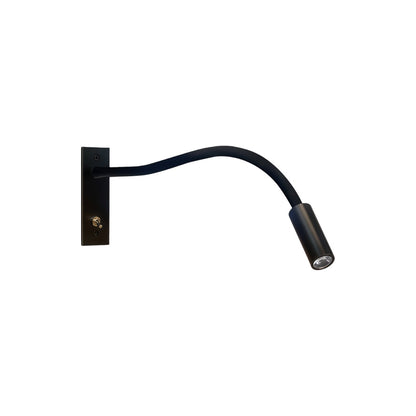 Lavisa Adjustable Swing Arm LED Wall Light mounted near a bed