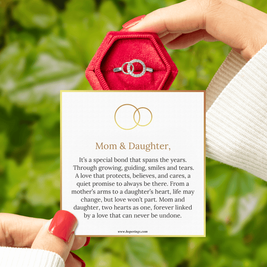 Lavisa - Forever Linked Ring for Mom and Daughter