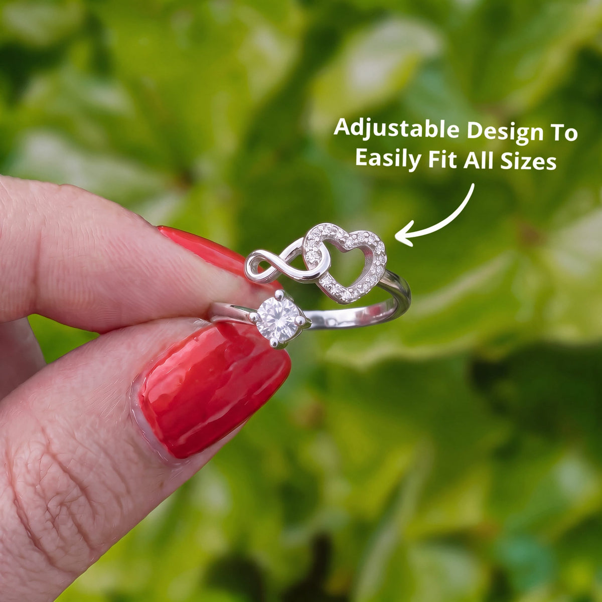 Lavisa - Mom & Daughter Forever Love Ring