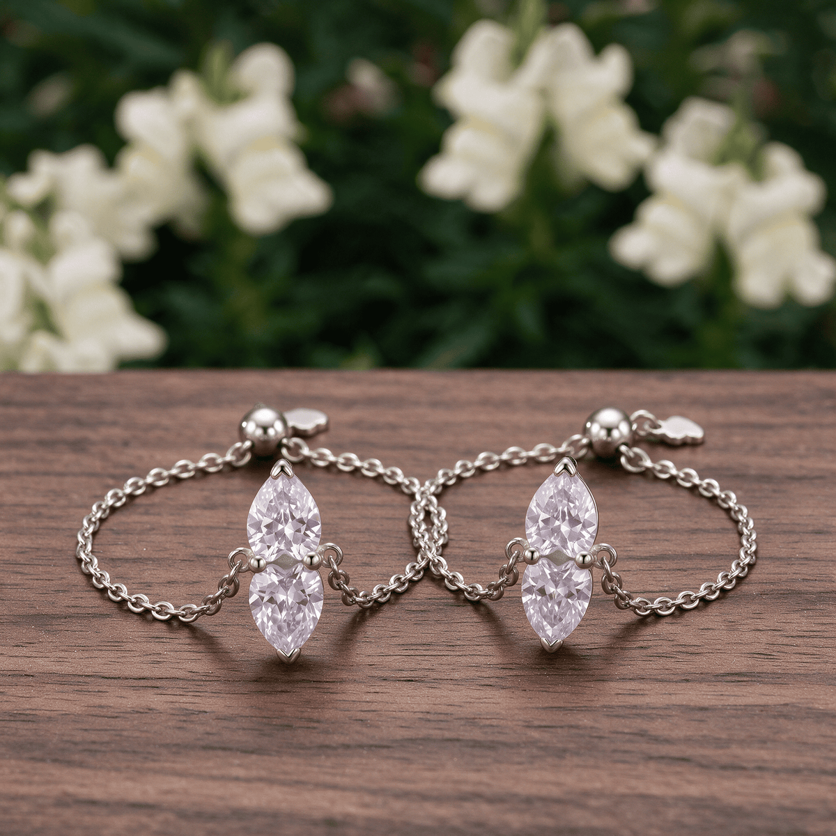 Lavisa - Mom And Daughter Matching Heart Ring