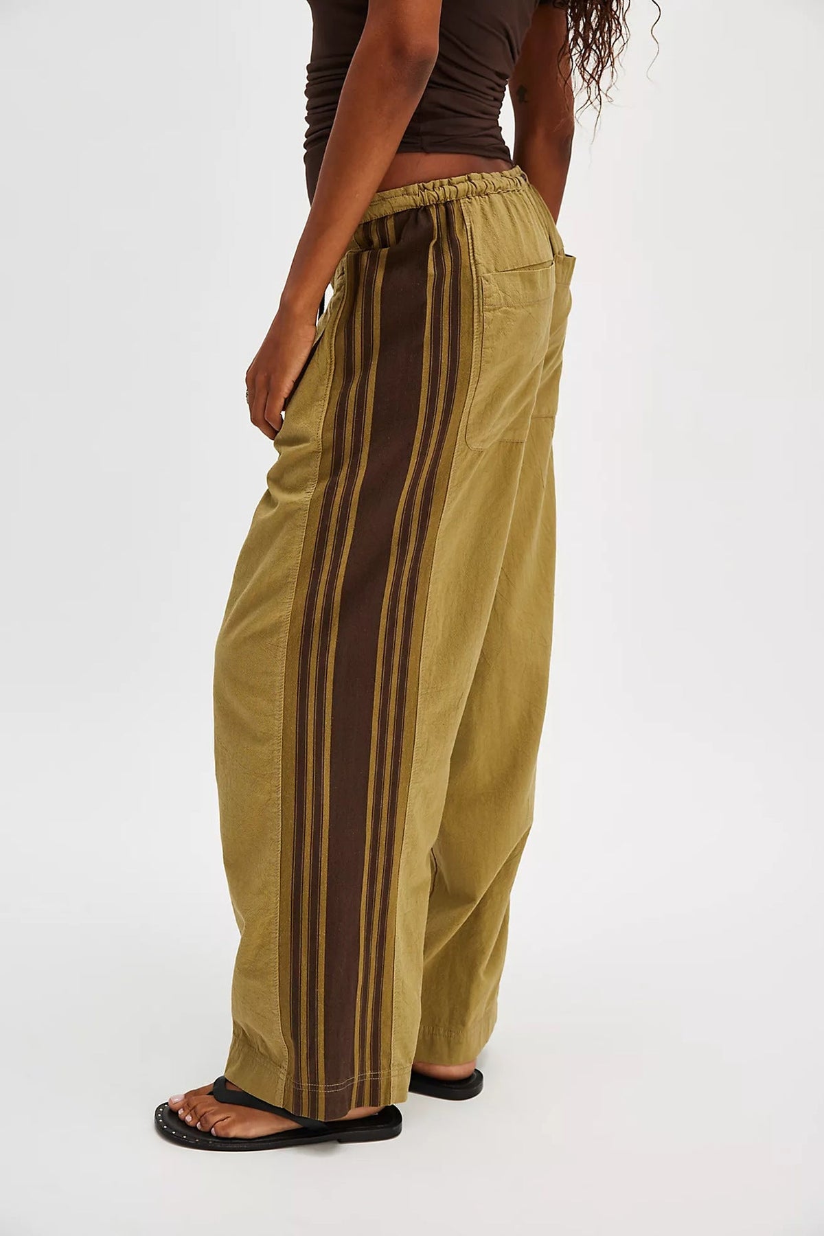 Lavisa - Side Striped High Waisted Active Joggers