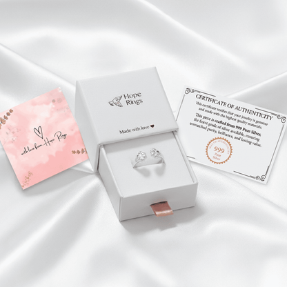 Lavisa - Paw Hug Ring Pure Silver