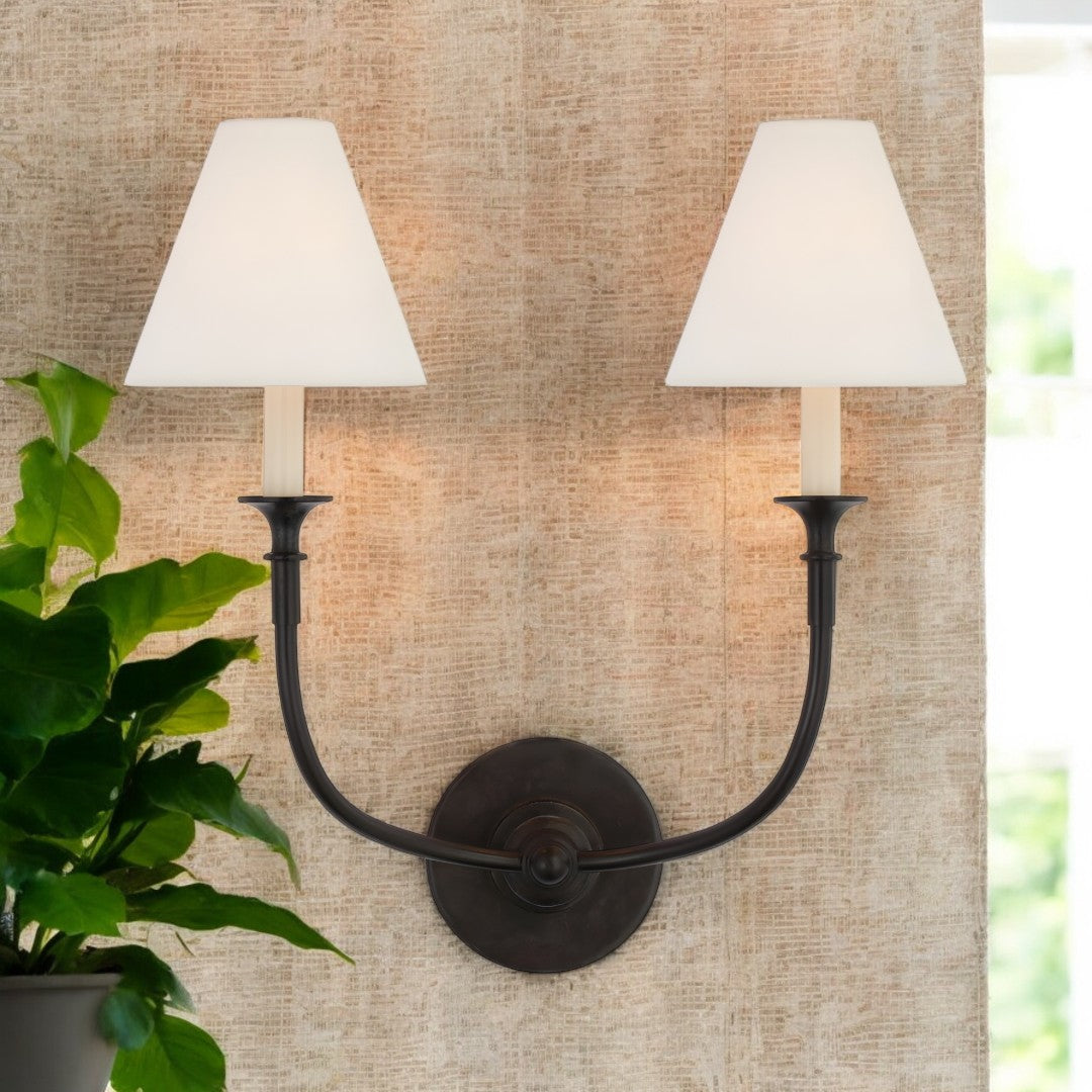Lavisa - Classic Tapered Shade Wall Light