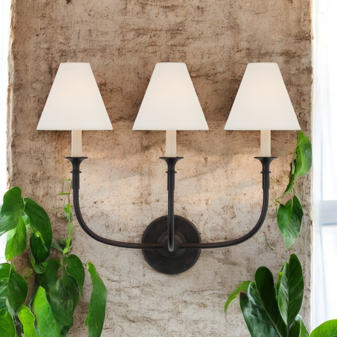 Lavisa - Classic Tapered Shade Wall Light