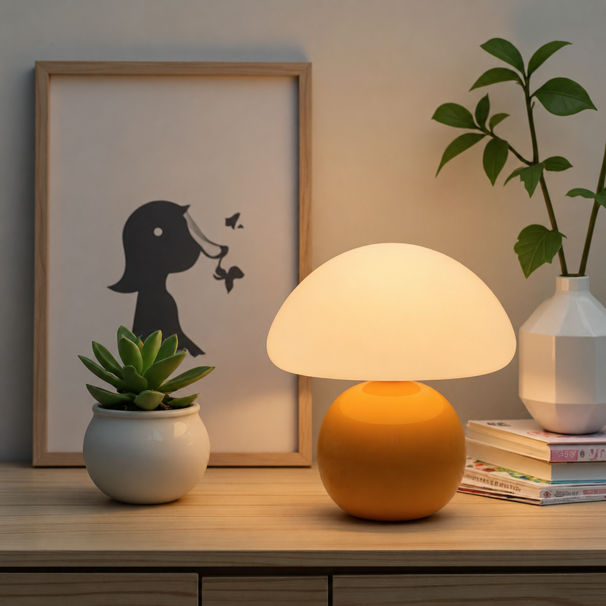 Lavisa - Pillar Dome Bedside Lamp