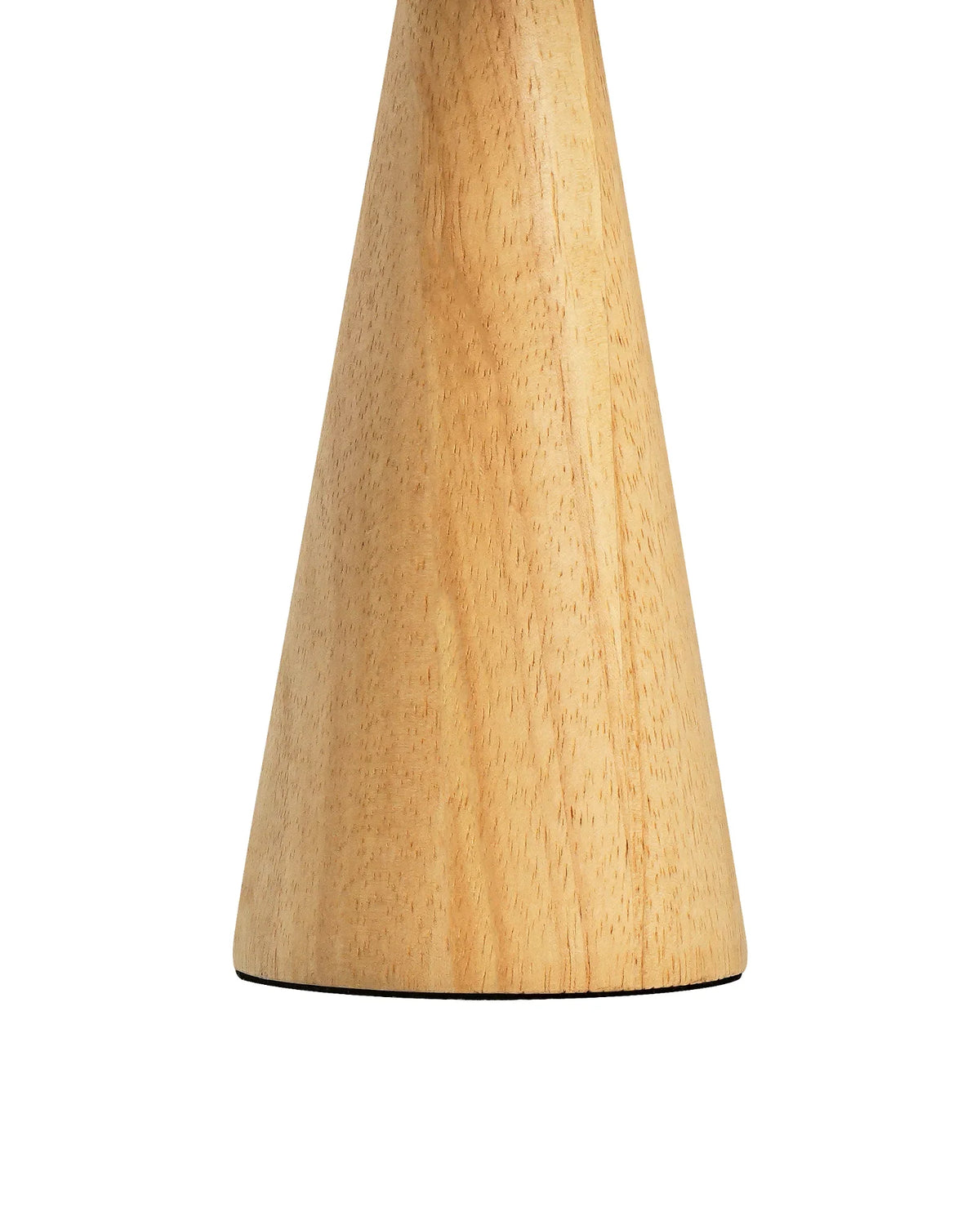 Lavisa - Modern Compact Wooden Table Lamp with Pleated Shade