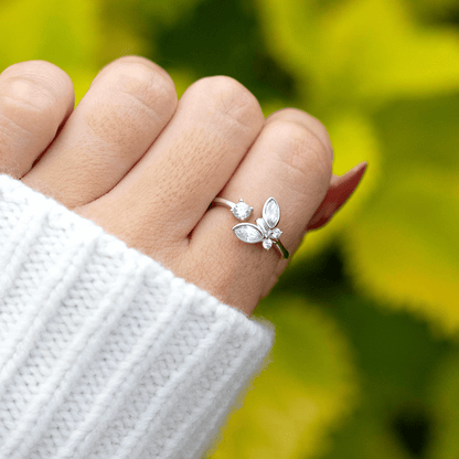 Lavisa - Butterfly From Heaven Ring - Memorial Sympathy Jewelry