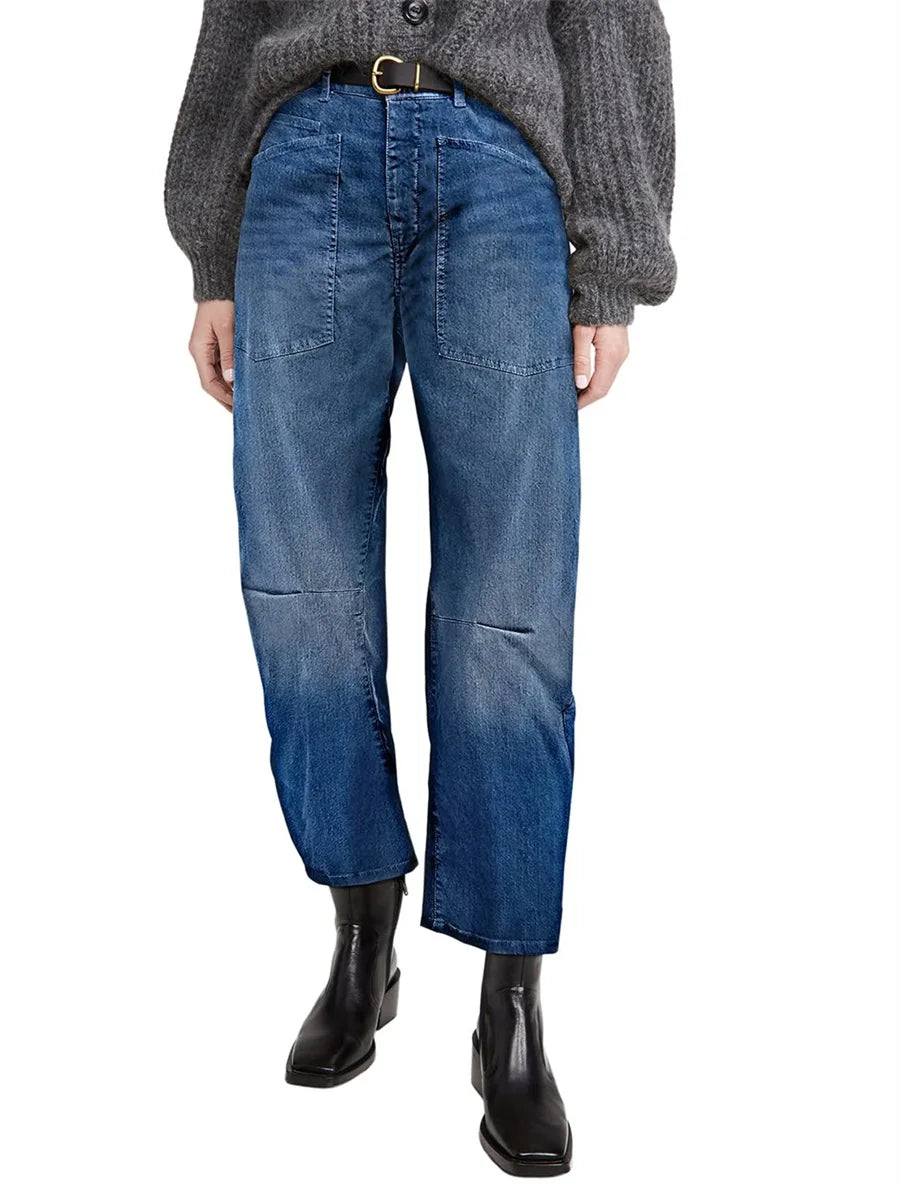 Lavisa - Camden Structured Barrel Leg Jeans