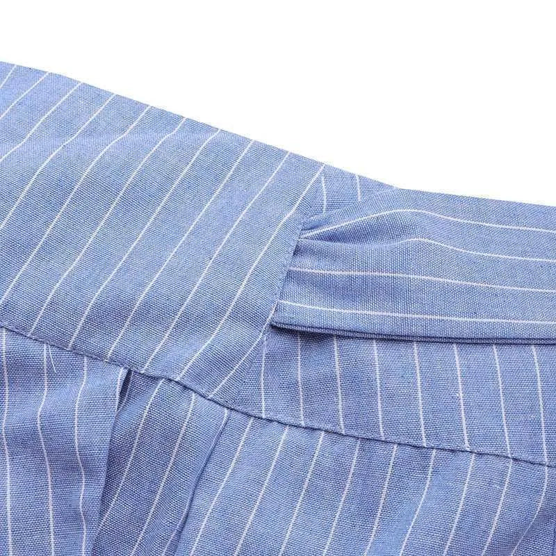 Lavisa - Everyday Wrap Front Cotton Wide Leg Pants