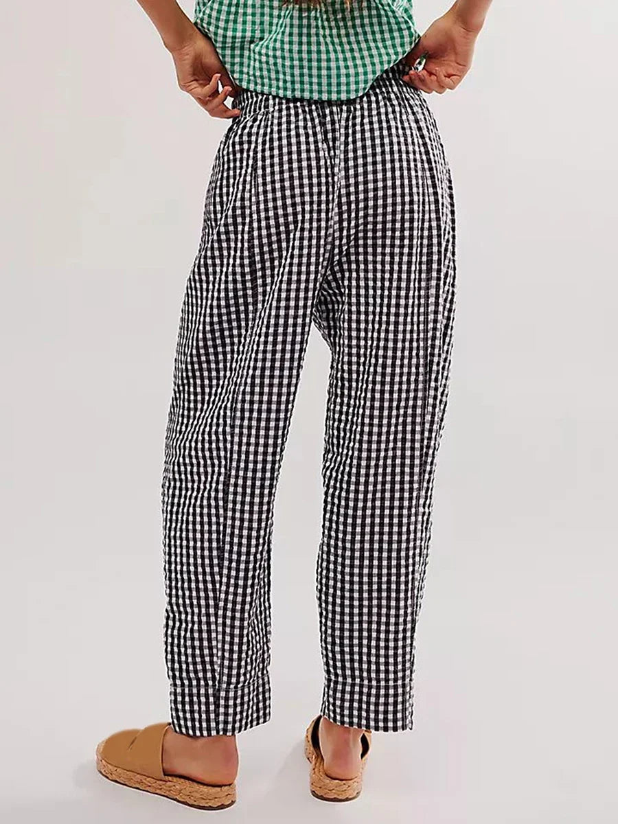Lavisa - Evangeline Checked Lounge Pants