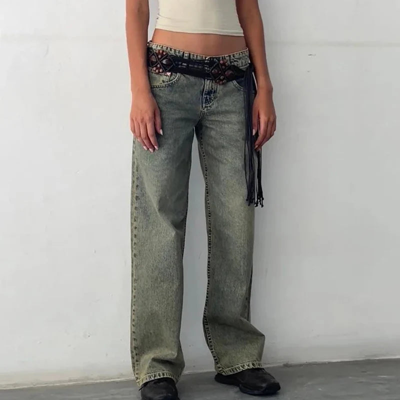 Lavisa - Miley Wide Leg Denim Jeans