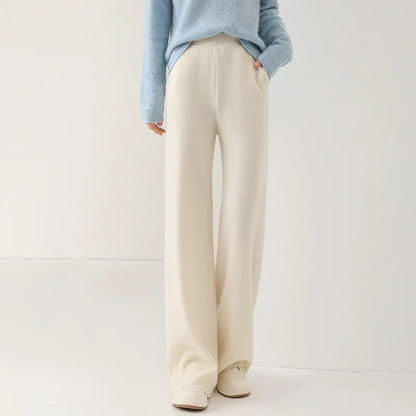 Lavisa - High Waisted Merino Knit Lounge Pants