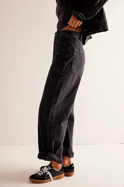 Lavisa - Candace High Waist Wide Leg Jeans