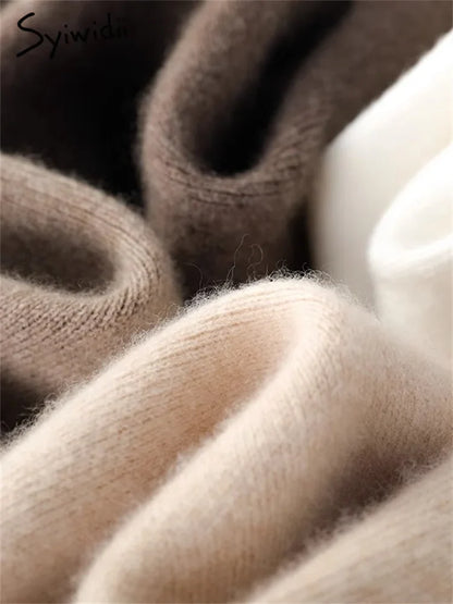 Lavisa - Cashmere Blend High Waisted Thermal Sweatpants