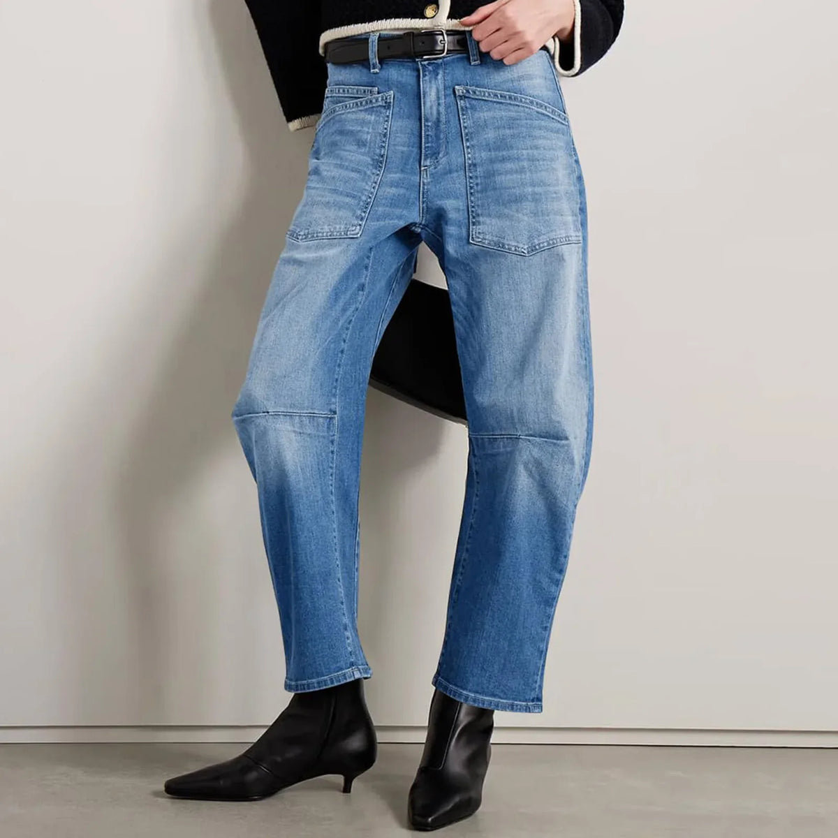Lavisa - Camden Structured Barrel Leg Jeans