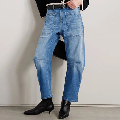Lavisa - Camden Structured Barrel Leg Jeans