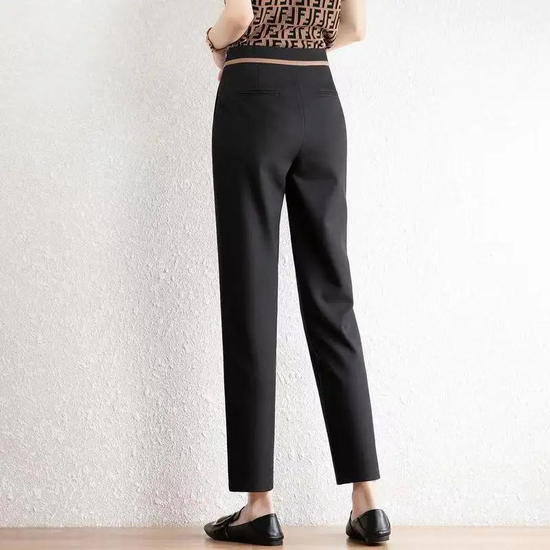 Lavisa - Verona Straight Leg Cropped Trousers