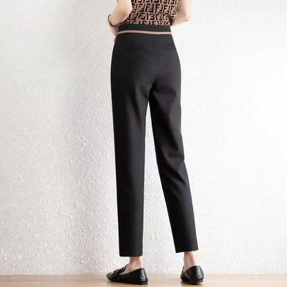 Lavisa - Verona Straight Leg Cropped Trousers