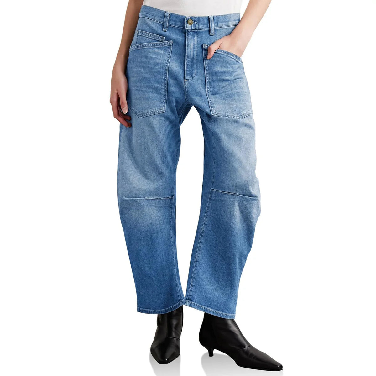 Lavisa - Camden Structured Barrel Leg Jeans