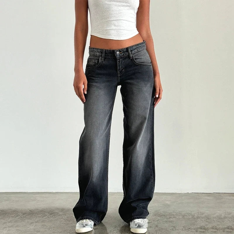 Lavisa - Miley Wide Leg Denim Jeans