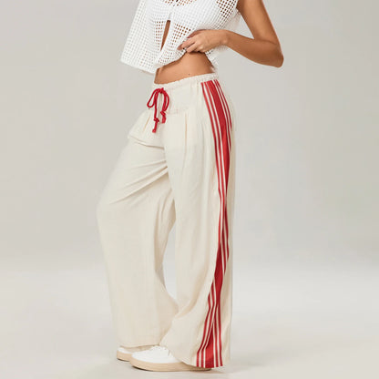 Lavisa - Side Striped High Waisted Active Joggers