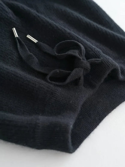 Lavisa - High Waisted Knitted Wide Leg Pants