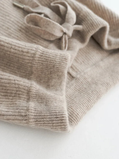 Lavisa - High Waisted Knitted Wide Leg Pants