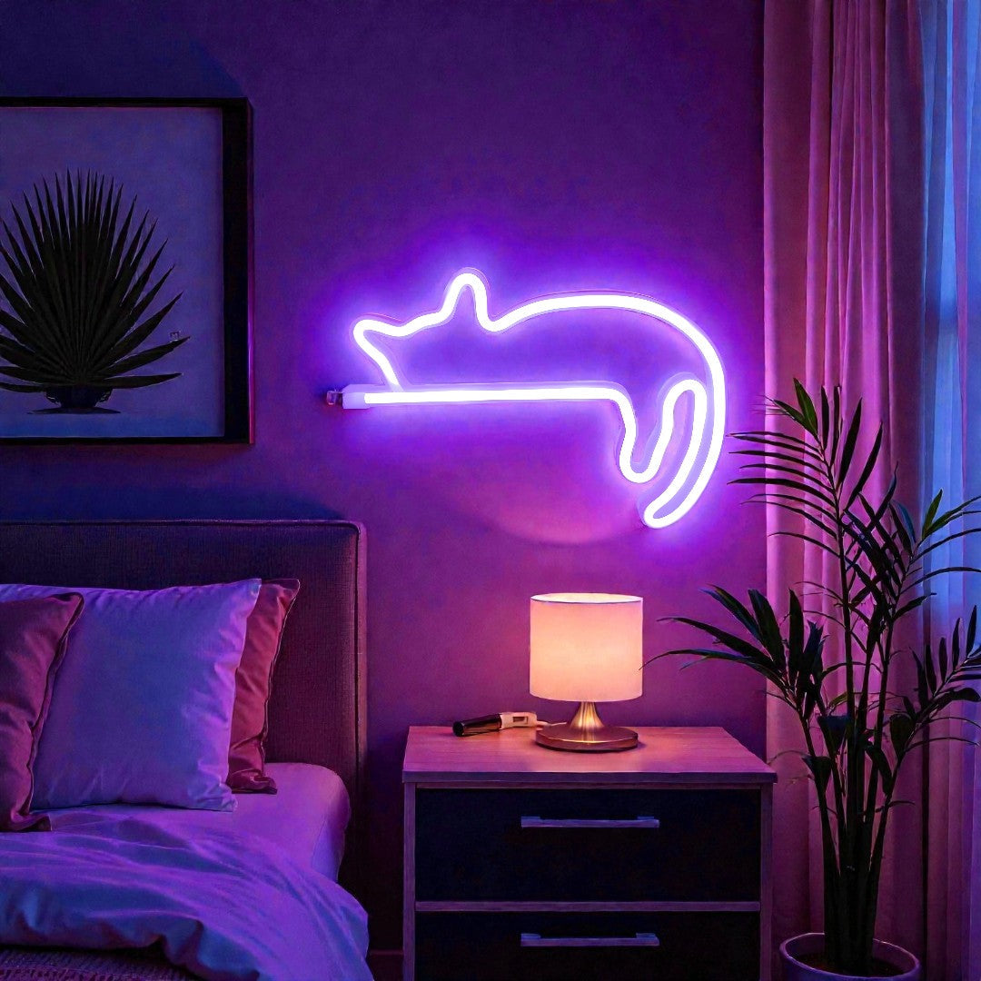 Lavisa - Multicolored Neon LED Wall Light