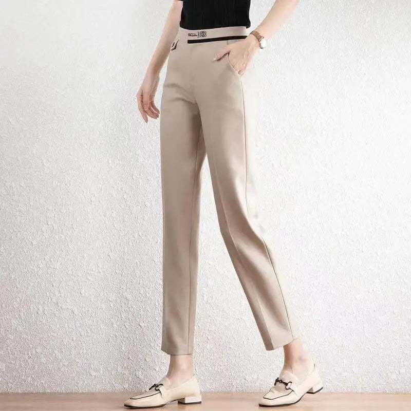 Lavisa - Verona Straight Leg Cropped Trousers