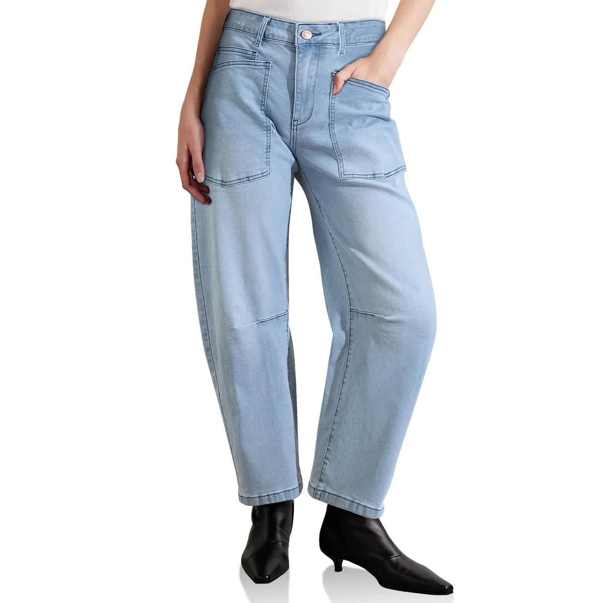 Lavisa - Camden Structured Barrel Leg Jeans