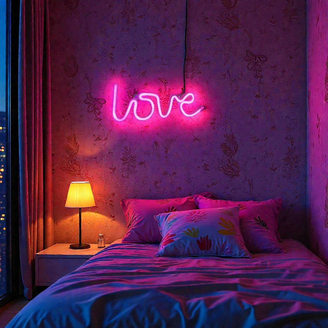 Lavisa - Multicolored Neon LED Wall Light
